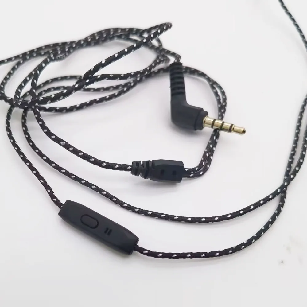 DIY ремонтный кабель для наушников для KOSS PP портативный Portapro Porta-Pro KSC75 KSC35 сменный кабель для гарнитуры шнур с микрофоном