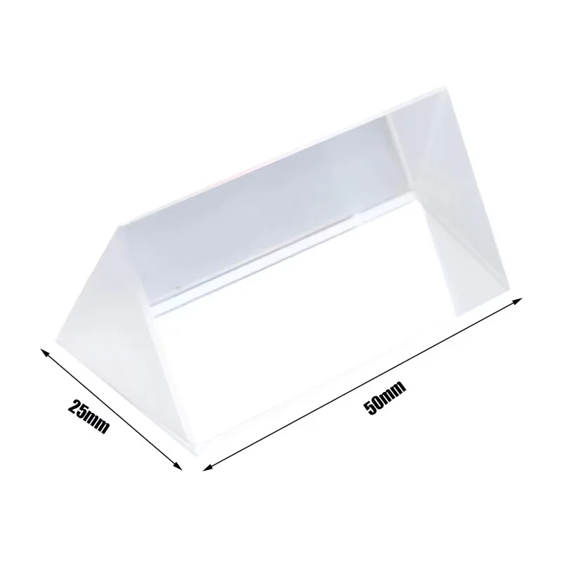 Educational Glass Prism - Spectral Reflection, Ideal Teaching and Photography Tool, Perfect Gift for Science Enthusiasts