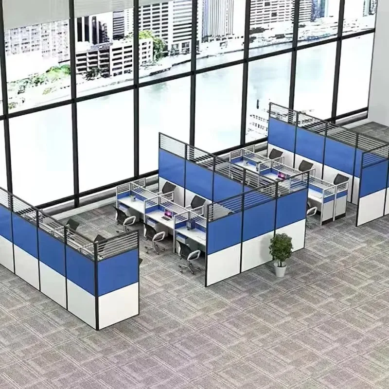 Factory Customized Room Partition Wall Divider Movable Office Wall Partitions Mobile Office Screen Partition