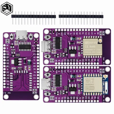 NodeMCU V3 ESP8266 WiFi Board ESP-07/ESP-07S, CH340 Type-C Lua Wireless Development Module