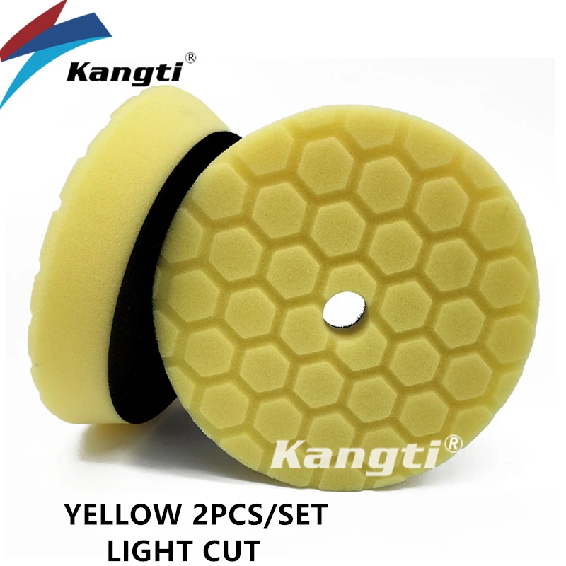 5 (125mm)/6 (150mm) Inch Auto Waxen Buffing Pad Duitsland Schuim Polijstschijf Auto Care Reparatie Tools Wax Pads voor Auto Detaillering