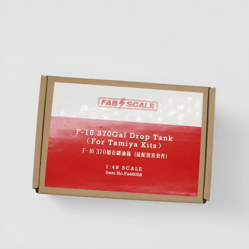 Fa48058 1/48 F-16 370Gal Drop Tank Set (For TAMIYA Kits)