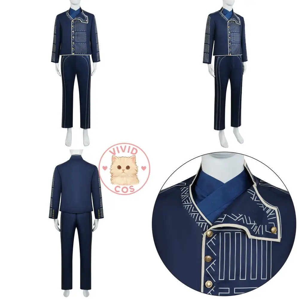 

Popular Movie TV Character Cosplay Costume Anime Prince Fiyero Tigelaar Suit Set Classic Role Play Outfit Men Halloween Party