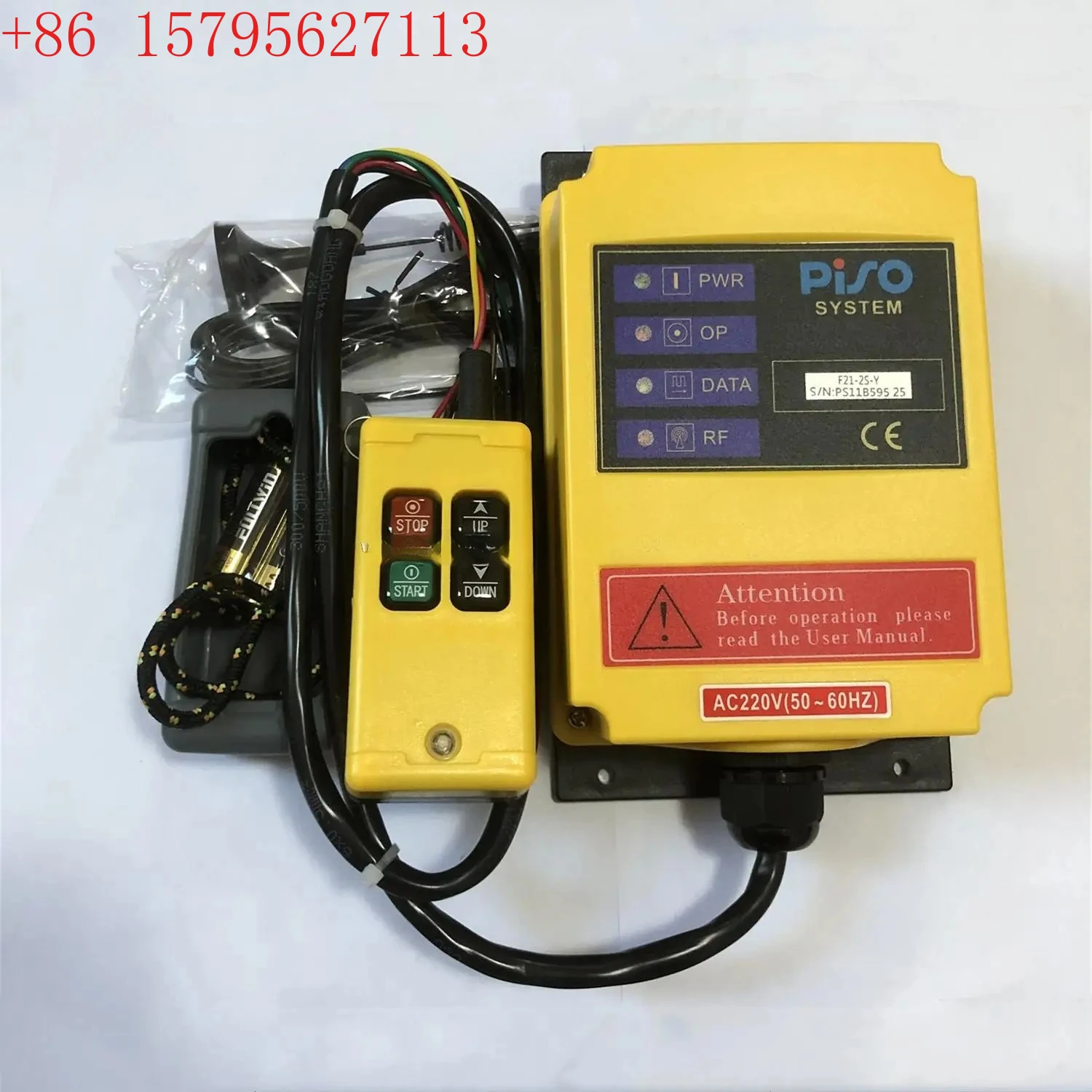 

Elevator 500 meters long-distance industrial wireless remote control F21-2S-Y Industrial Remote Control