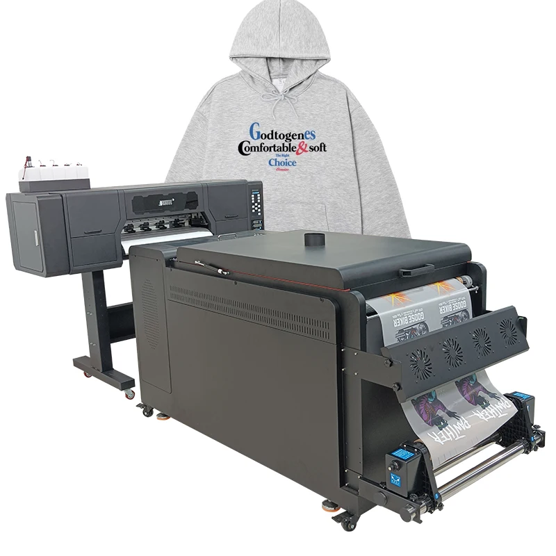 

Five Color 2024 Digital Tshirt Printer Dtf Pet Transfer Film Powder Shaking Machine For T-shirts Cloth printing DTF