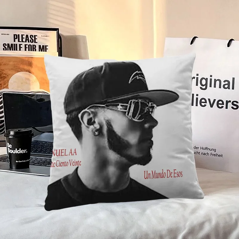 Pillowcases Anuel AA Decorative Cushion Cover Luxury Pillow Cover Pillow Case Sofa Car Bed Room Decor Dakimakura Wedding Gift