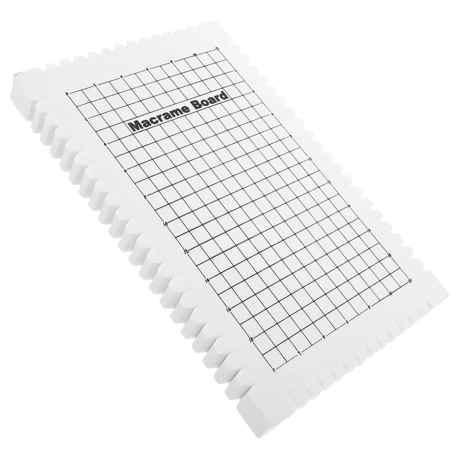 

Foam Macrame Board 50X70Cm Grid Rope Knotting Project Craft Tool For Weaving Knitting Embroidery Bracelet Making Foam