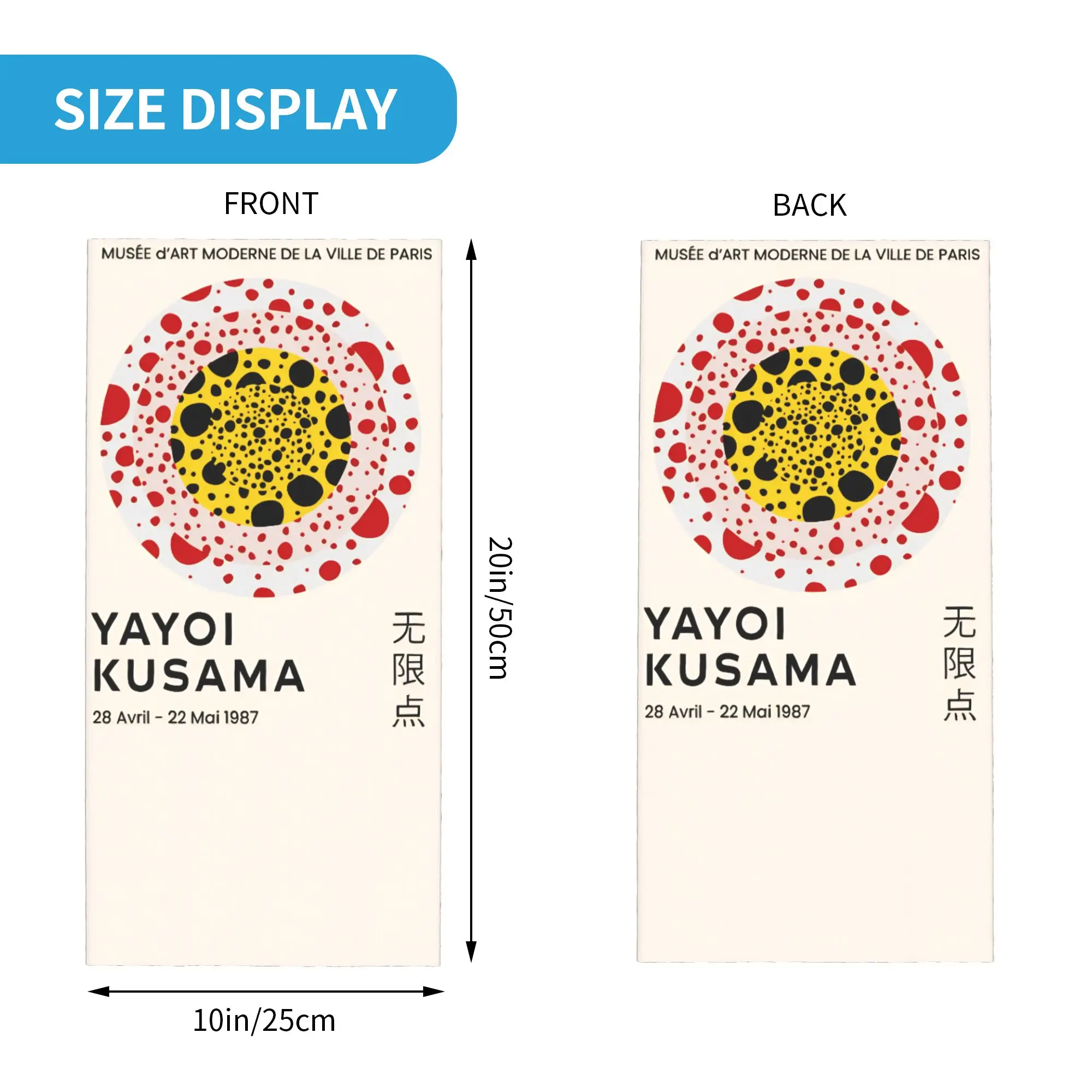 Yayoi Kusama Pumpkin Classic Artists Bandana Neck Gaiter Hiking Cycling Men Women Wrap Scarf  Headband Warmer Face Scarf Cover