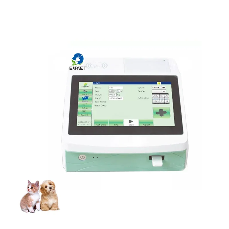 EUR VET Top Quality Veterinary Equipment Canine Progesterons Test Machine Veterinary Immunoassay Analyzer