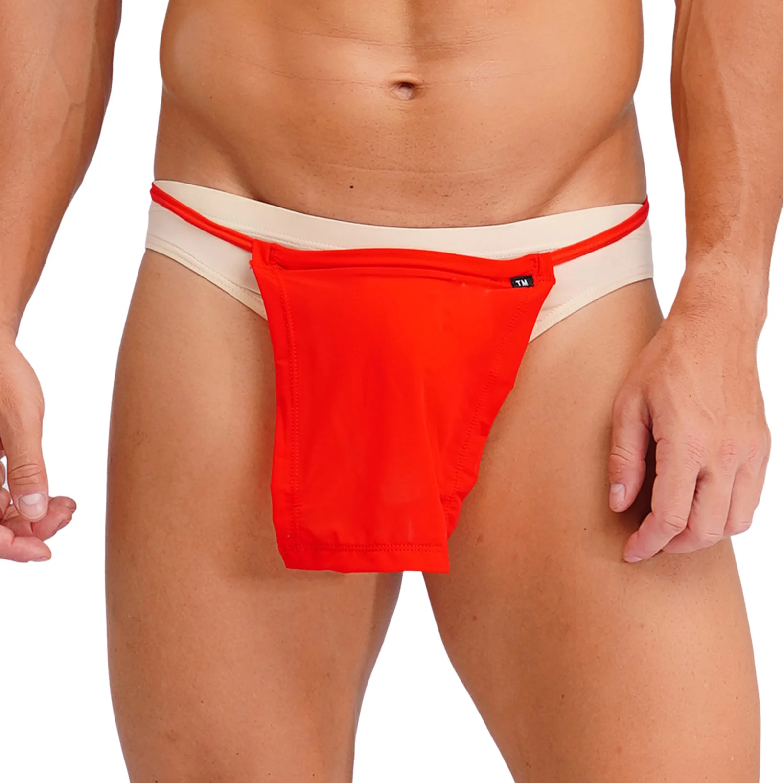 ملابس داخلية للرجال سراويل تحتية بحزام رياضي مع مؤخرة على شكل حرف T من الخلف ملابس داخلية من Fundoshi ملابس داخلية يابانية من القطن كابوكي