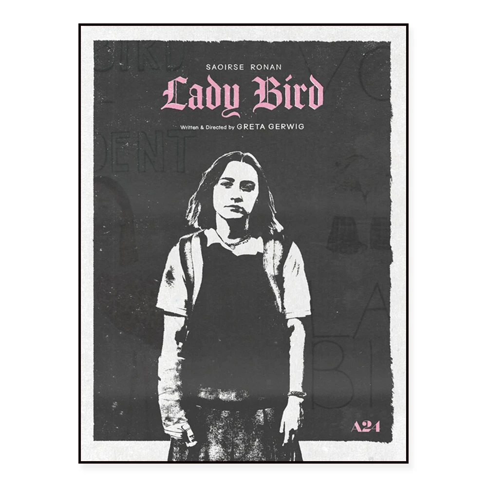 Lady Bird Poster Print - Saoirse Ronan, Greta Gerwig