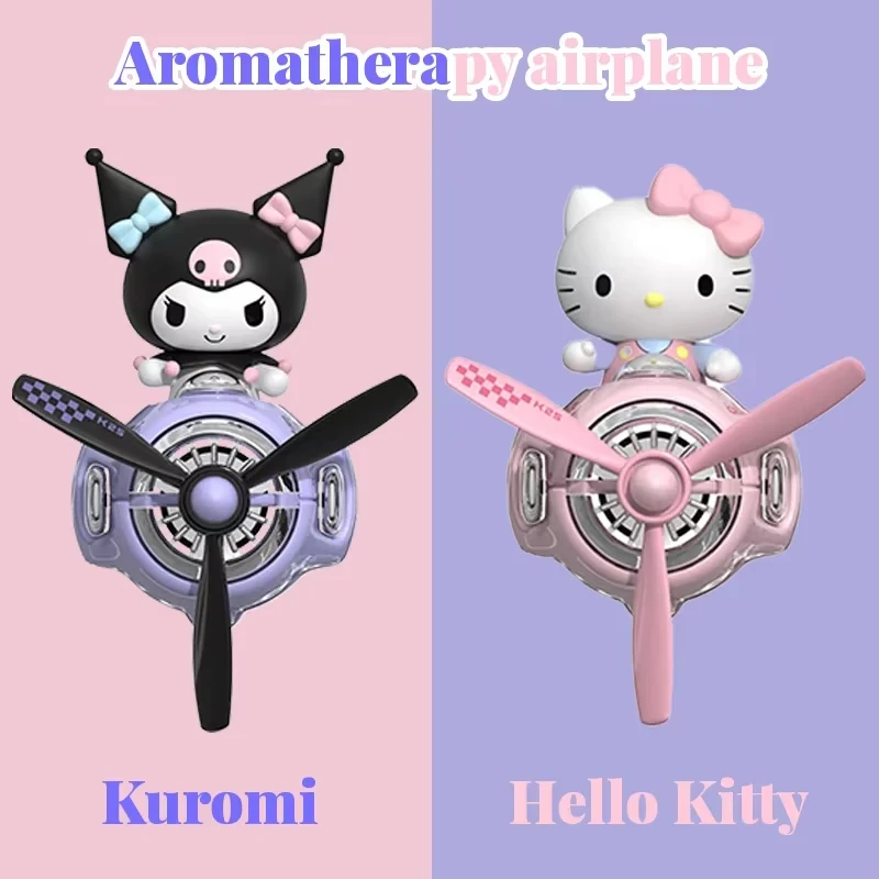 

Мультфильм Hello Kitty Sanrio автомобильный освежитель воздуха диффузор для духов розетка аромат аниме декор авто аксессуар Рождественский подарок