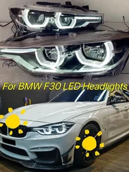 Full Led Headlight Without Adaptive Function European Version For BMW F30 F35 2008-2015 For Original Headlight replacement