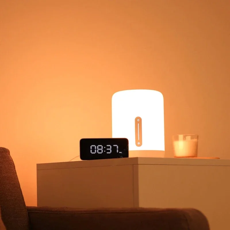 Original Xiaomi Mijia Bedside Lamp 2 Smart Light Voice Control Touch Switch Mi Home App Led Bulb for Apple Homekit Siri