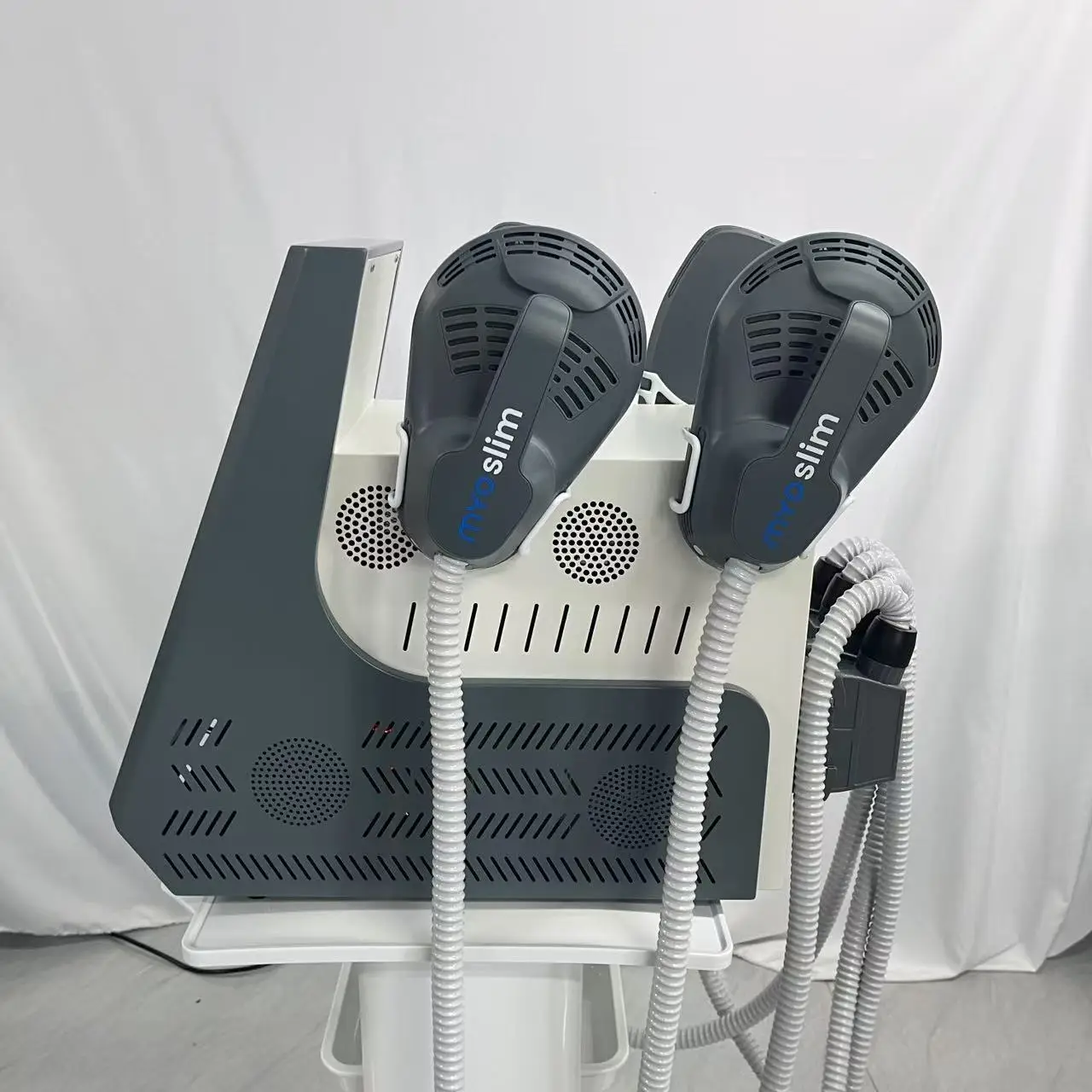 المحمولة EMS MYOslim الكهرومغناطيس مقبض واحد RF التخسيس العضلات تحفيز إزالة الدهون آلة تخسيس الجسم