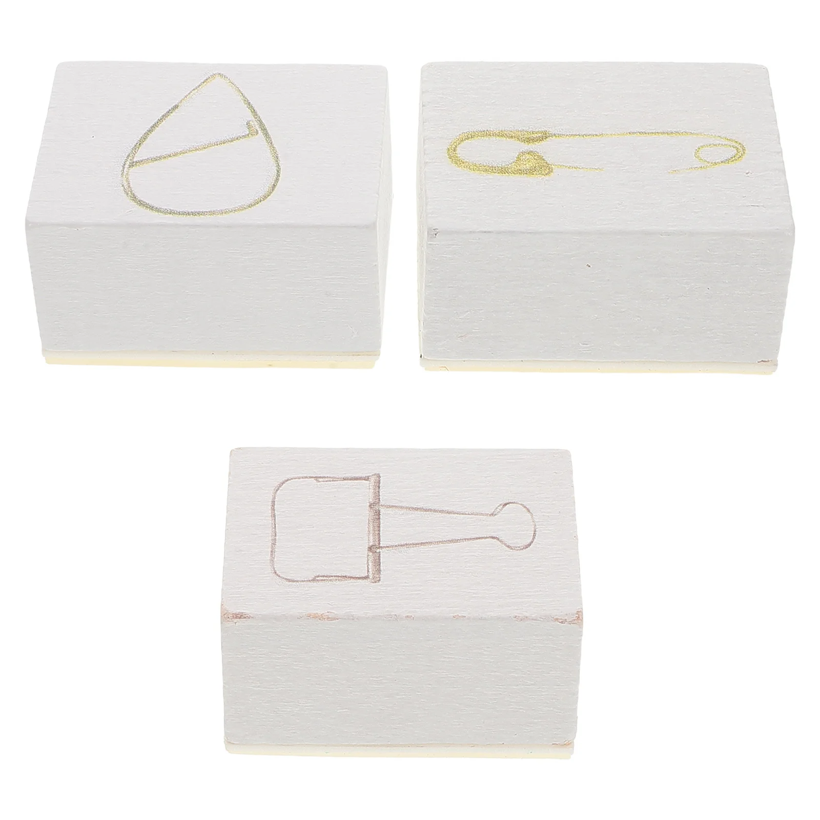Kit d'estampage artisanal en bois, Design rétro pour Scrapbooking, journaux, cartes, artisanat fait à la main, 3 pièces