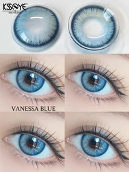 KSSEYE Colored Beautiful Pupil Contact Lenses 2pcs/pair VANSSA Soft Contact lens Yearly Lens