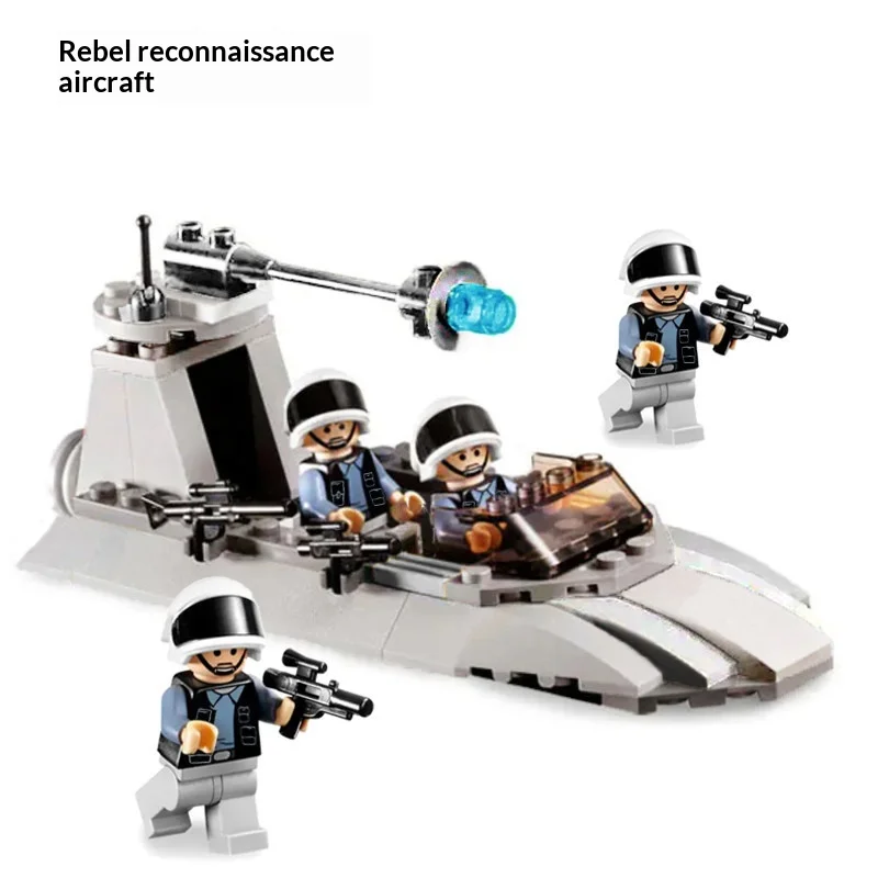 Star Wars Sturmtruppler Klonkrieger Kampfpaket Minifiguren Bausteine Kampfset Modell Ausstellungsspielzeug für Erwachsene Sammler