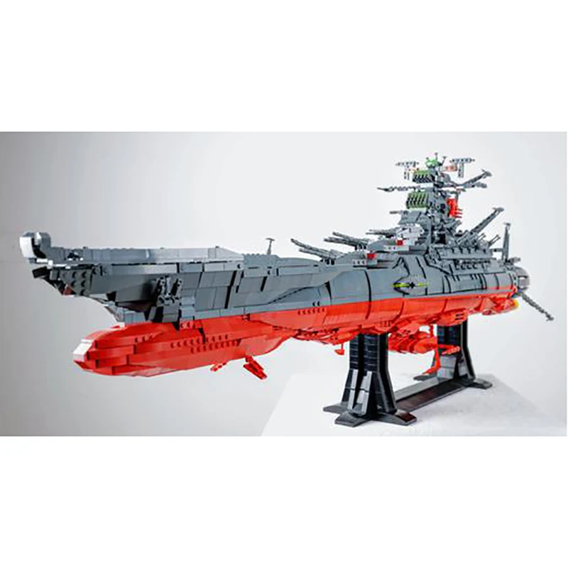 MOC Building Block Collector Wars Yamato Space Battleship Model Technology Bricks DIY Ships Assembled Toys Holiday Gifts