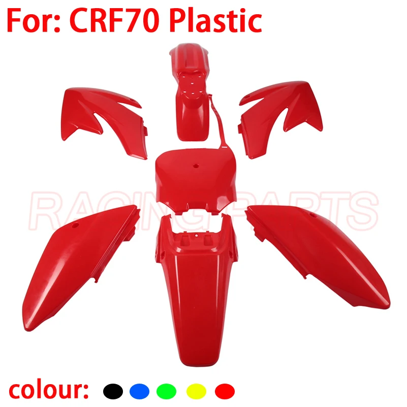 CRF 70 Plastic covers Fairing Kits CRF70 dirt Pit Bike Procket Bike Xmotos Baja DR50 49 50cc 70 90 110 Kayo HK 160