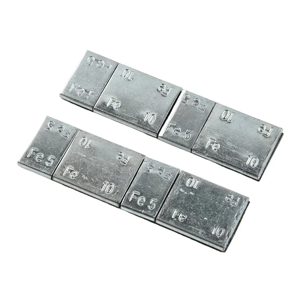 60g Counterweight Block With Adhesive Rubber Wheel Chassis Counterweight Wheel Balance Block Weight Iron Wheel Tyre Balancer