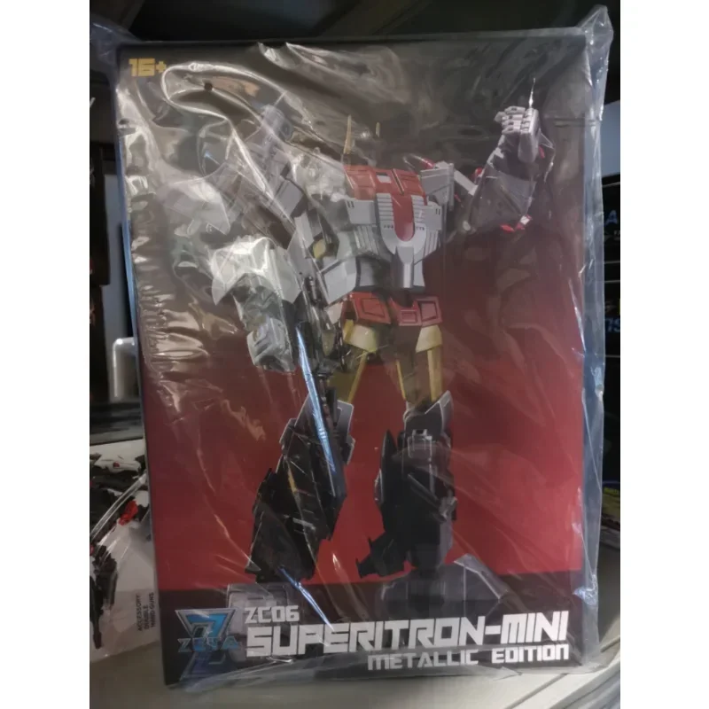 Trasformazione ZETA Toys ZC06 ZC-06 Superion Silverbolt Slingshot Skydive Airraid Fireflight piccola proporzione Set completo