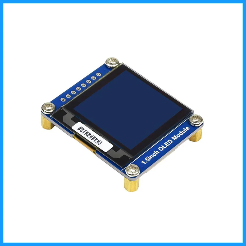 Waveshare 1.5 Inch OLED Display Module 128x128 pixels 16-bit Grey level SPI / I2C Compatible with  Arduino/ Raspberry Pi / STM32