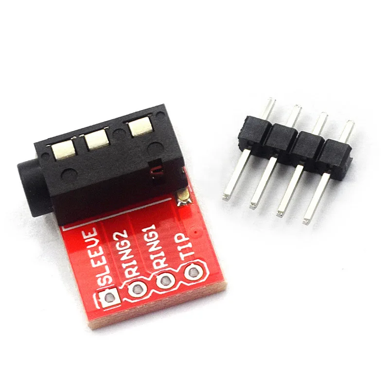 TRRS 3.5mm Audio Seat MP3 Stereo Headset Video Microphone Interface Module