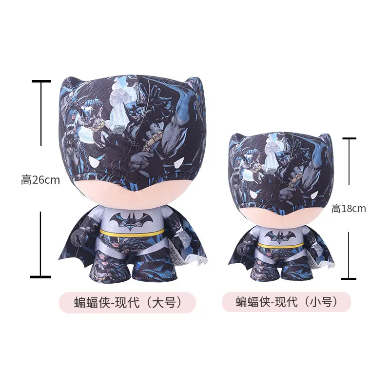 Peluche originale Batman, 10 pouces, DC Comics, Justice League, personnage de dessin animé