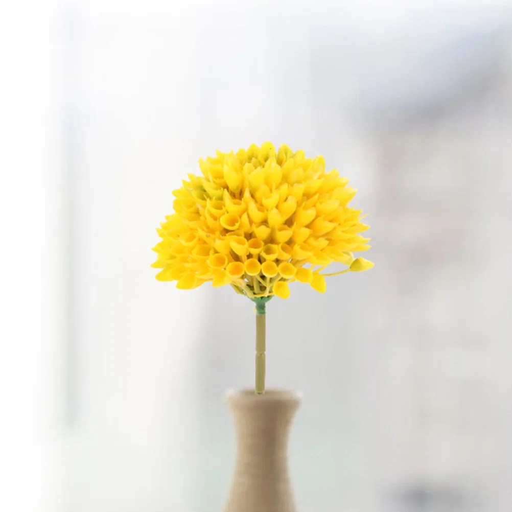 

8Pcs Realistic Faux Dandelion Decorative Plants for Wedding Tabletop Indoor Use Artificial Flowers Lifelike Dandelion Ornaments