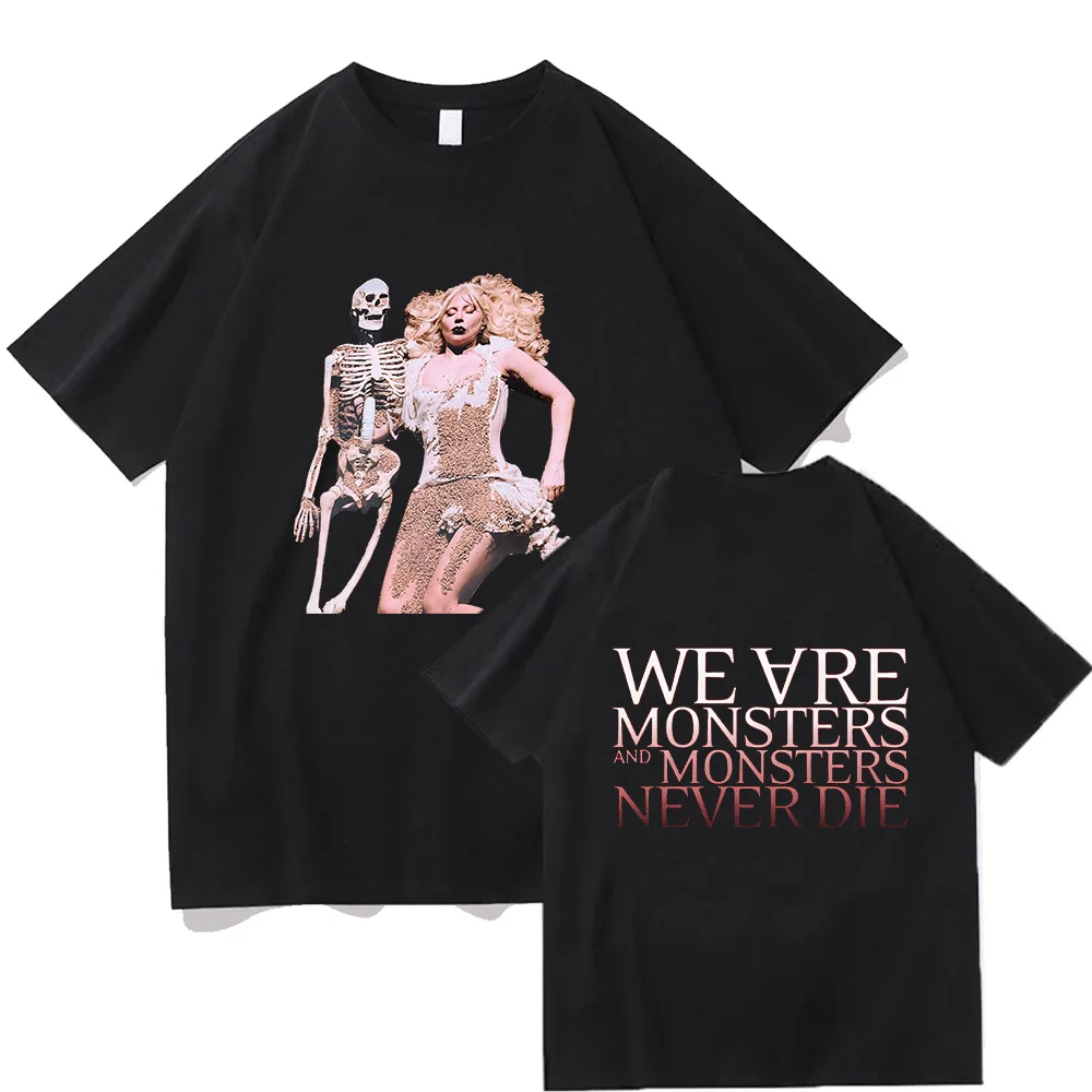 

Lady Gaga Perfect Celebrity T Shirts Mayhem Ball World Tour Tee Little Monsters Concert Outfit Graphic T-Shirt Unisex Cotton Top