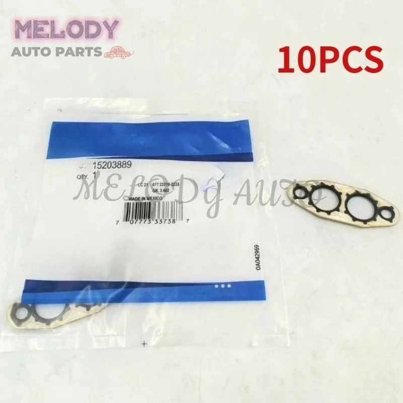 

10 шт 15203889 Прокладки масляного радиатора для GM CADILLAC CTS CHEVROLET EXPRESS 2500 SILVERADO 1500 2500