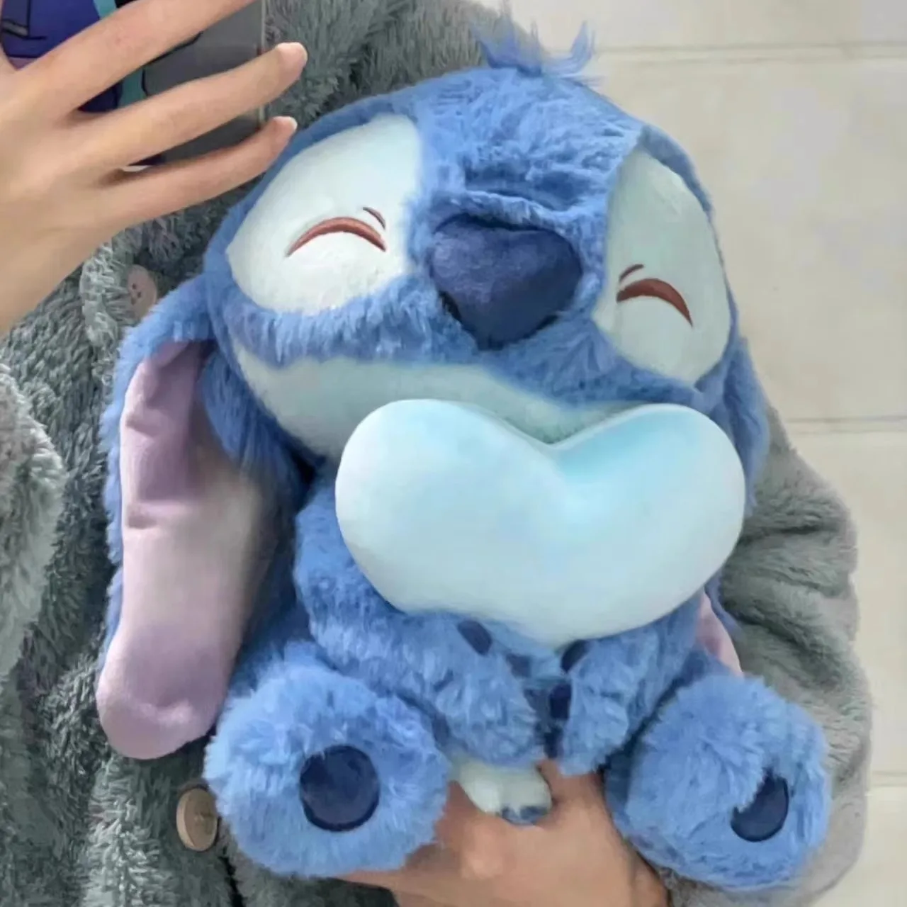 25-30 CM Disney Peluche Bambola Stitch Lilo Doll Carino Anatra Punto Peluche Peluche Anime Morbido Farcito Kawaii Regalo Di Compleanno Per Bambini