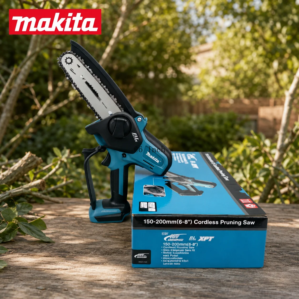 Woodworking Hand Saw - 마키타 18V 브러시리스 무선 6인치 가지치기