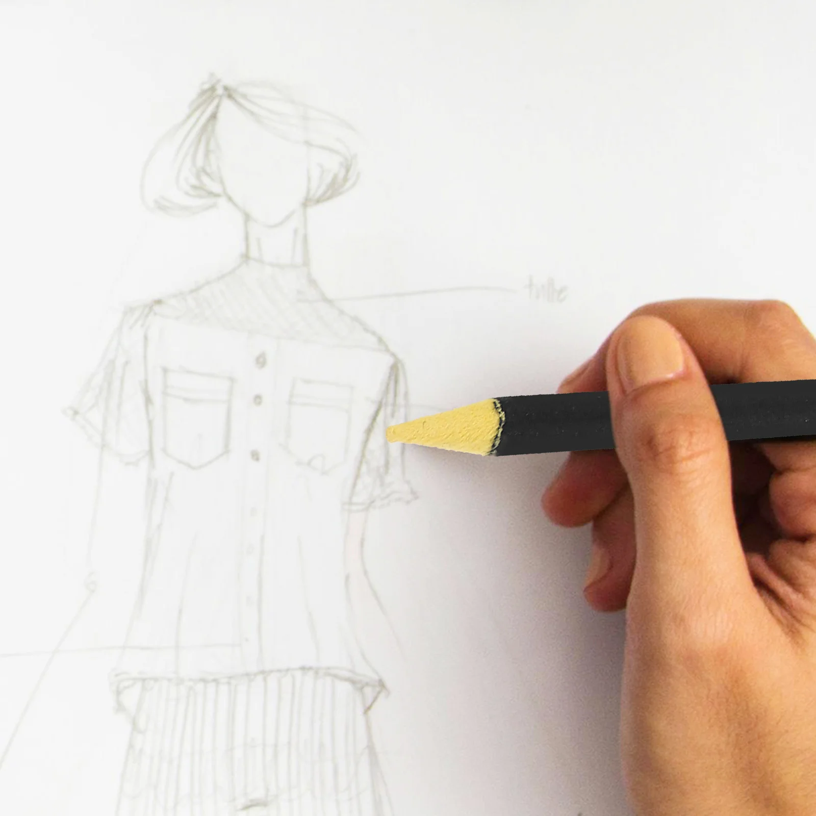 6 قطعة رسم مزج الجذع ورقة المتقلب الفنان رسم أداة مجموعة للطخ التظليل مزج أدوات للرسم