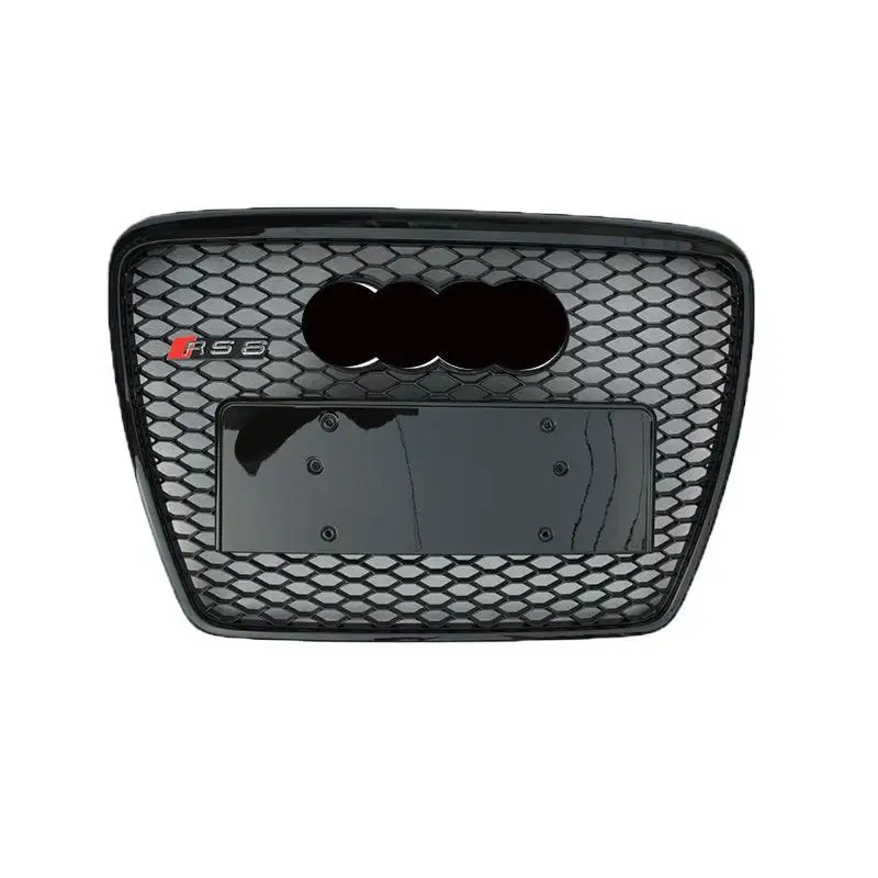 

Suitable for Audi A6L modified RS6 medium network 2005-2011 a6l old C6 honeycomb unmarked grille front face