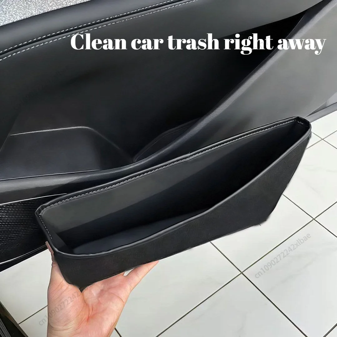 Leather Anti-slip Silent Protective Pads for Door Storage Pockets Fit for BYD Sealion 7 2024-2026 Car Mat Accessories durable