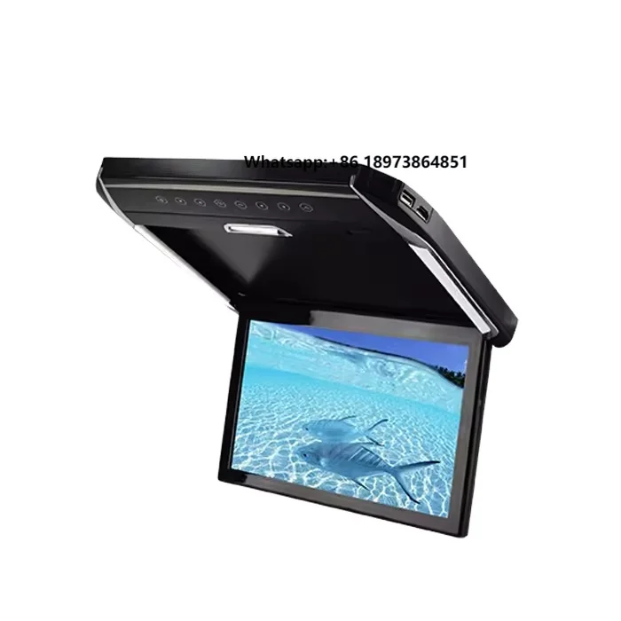 

12.1-inch Alpine Style Design Car Roof MP5 Usb/TF /HD 1280*800 Resolution Touch Button Universal Flip-down