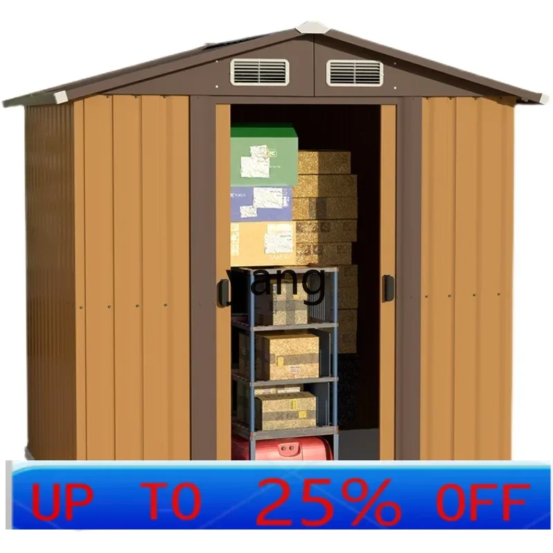 LHH outdoor storage tool courtyard garden utility room outdoor assembly simple room movable storage room