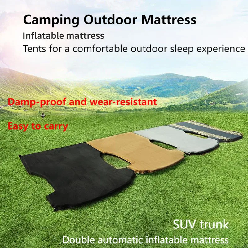 Car Camping Air Mattress for Tesla Model Y Juniper 2025 SUV Inflatable Bed Portable Travel Pad for Outdoor Fits Model3 2017-2024 view 6