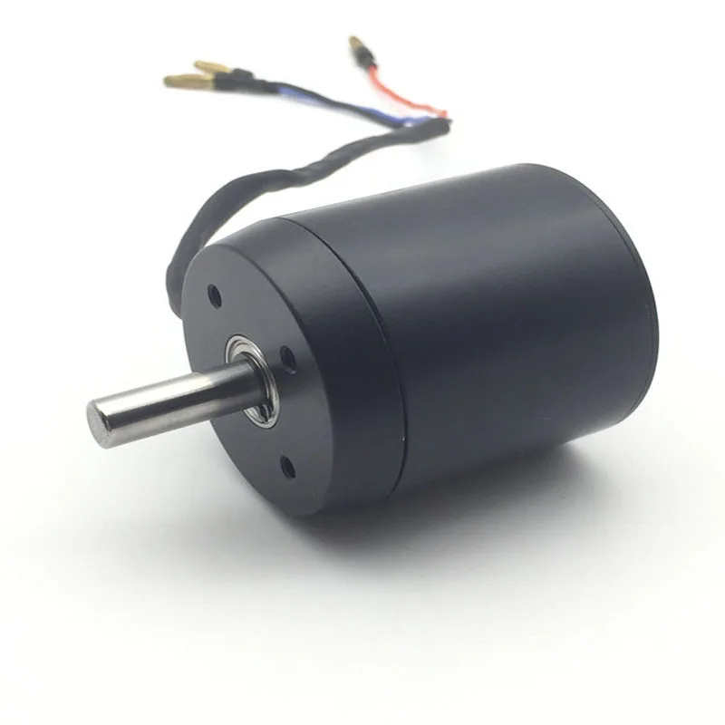 Silnik bezszczotkowy trójfazowy z zewnętrznym wirnikiem 6374 120KV150KV o dużej mocy do deskorolki elektrycznej, zdalnie sterowanej, czterokołowej, z czujnikami Halla, rok 2024.