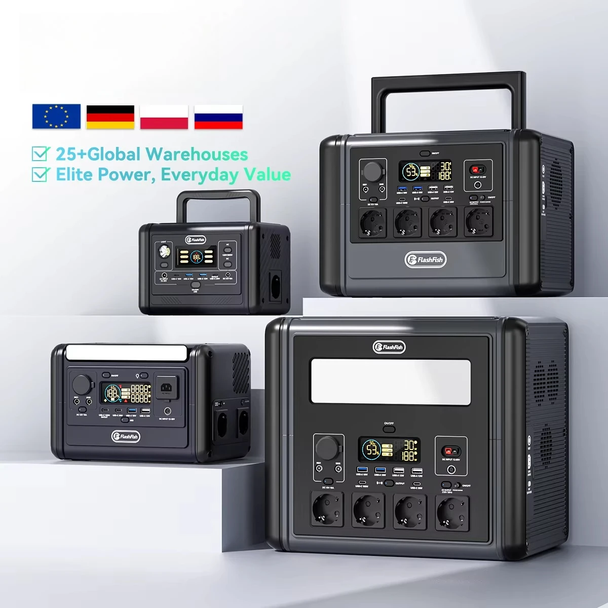 

Solar Powered Generator Price 1000w 2000w 3000w 5000w Portable Electric Charging Power Stations Generador Solar for Camping