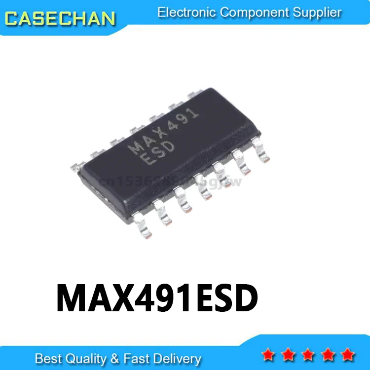 10 STKS MAX491ESD SOP-14 MAX491 SOP SMD