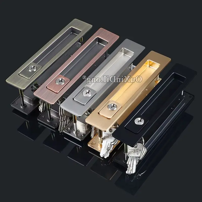 

Совершенно новые встраиваемые замки с крючками для раздвижных дверей, невидимые скрытые кухонные замки для балкона, сарая, деревянные карманные дверные замки толщиной 38-53 мм