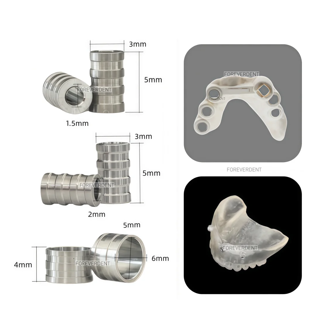 

Стоматологические цифровые универсальные рукава, шаблон для планирования цифровых имплантатов, инструкция по сверлению хирургии
