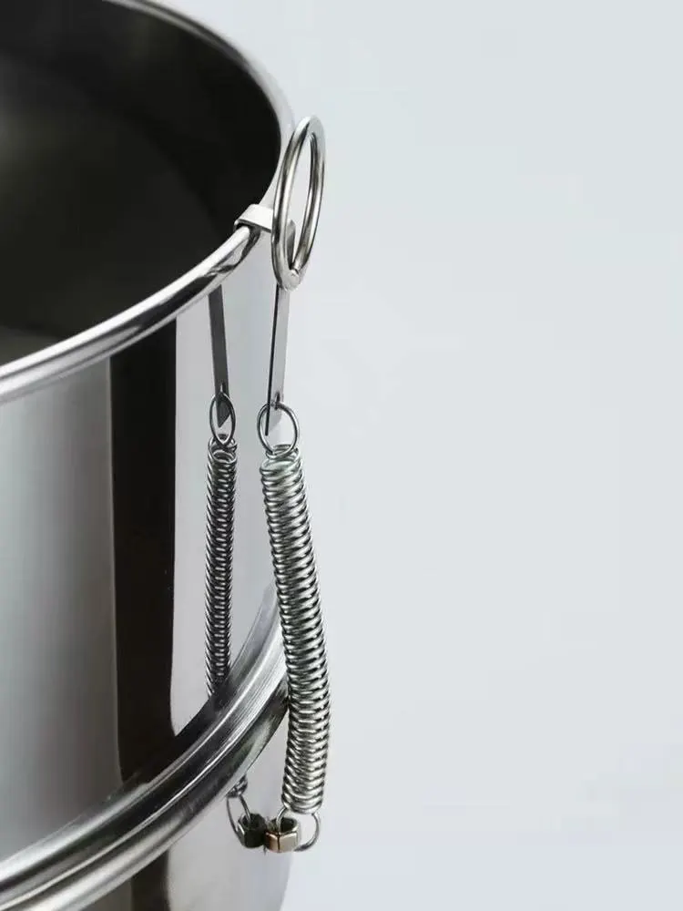 40cm 진동 스크린, 스테인리스 스틸 식품 전기 스크린, 분말 체질기, 여과 및 분리 스크린