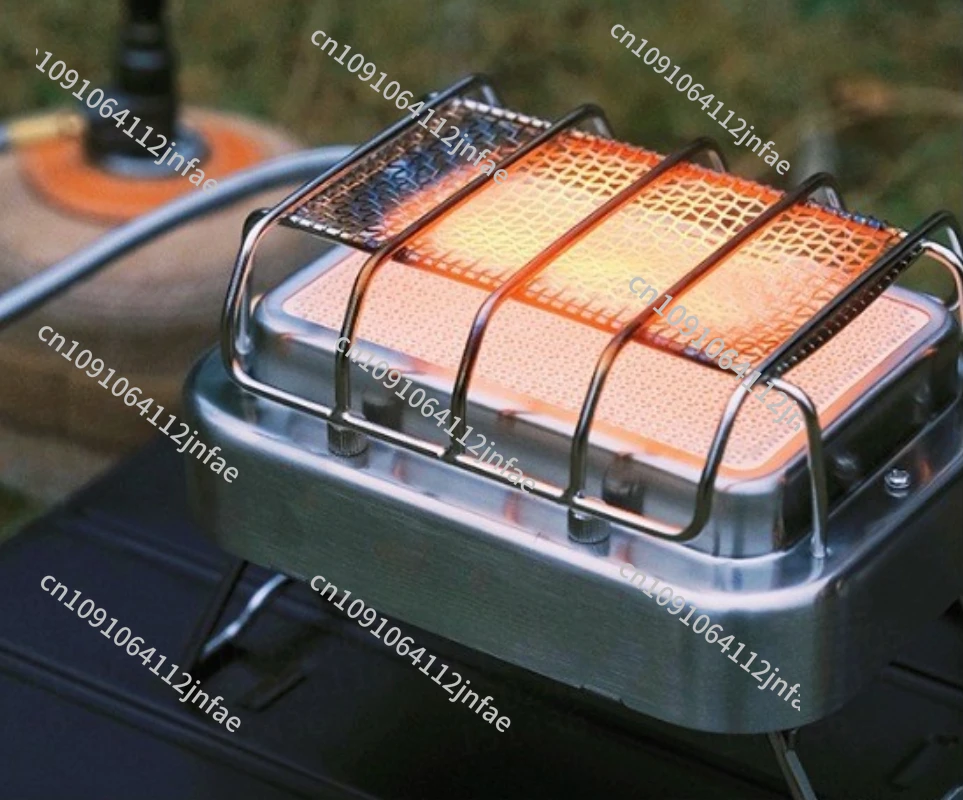 

Dual Infrared Gas Furnace - Portable Camping Heater, Multi-Function Split-Type Gas Burner for Camping and Outdoor Use