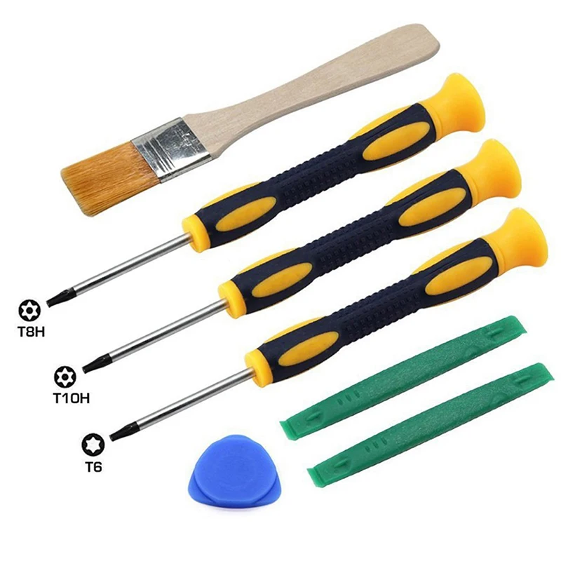 7pcs/set Screwdriver Torx T8 T6 T10 H35 Opening Tools Screw Driver Repair Tool Kit For Xbox One/360 Controller/PS3/PS4