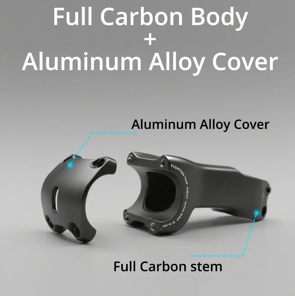 Full Carbon For SL7 Bicycle Stem -6°,Road Bike Handlebar Stems 70/80/90/100/110/120/130mm,Fork Steerer Diameter 28.6mm,Matte - Image 4