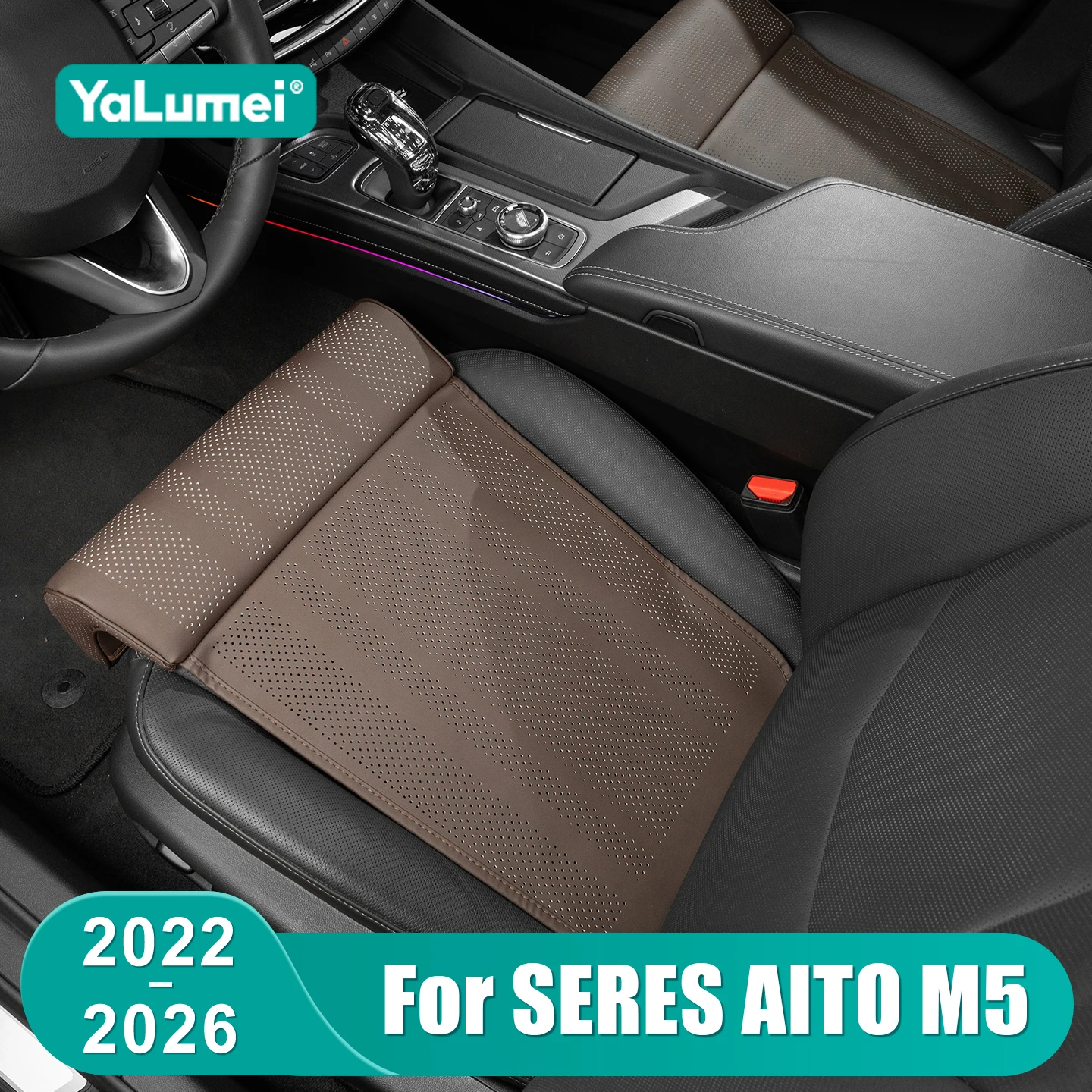 

For AITO M5 Seres M5 5 2022 2023 2024 2025 2026 Car Seat Leg Support Cushion Front Seat Cushion Extended Pad Rest Mats Soft Pad